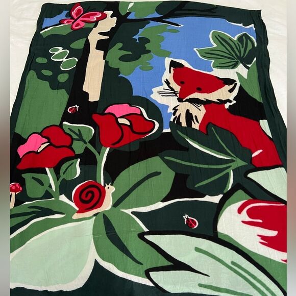 Kate Spade forest fox Scarf - Picture 3 of 7